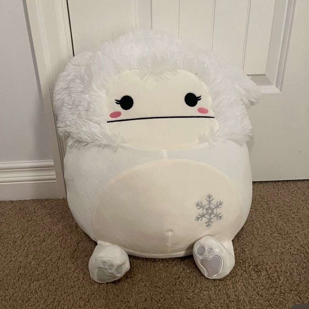 ever 16 inch squishmallow plush stuffed Bigfoot